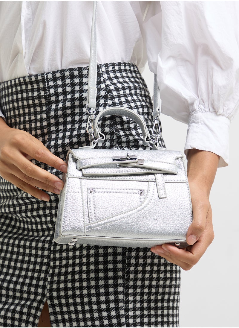 ELLA - Satchel With Buckle - Image 1