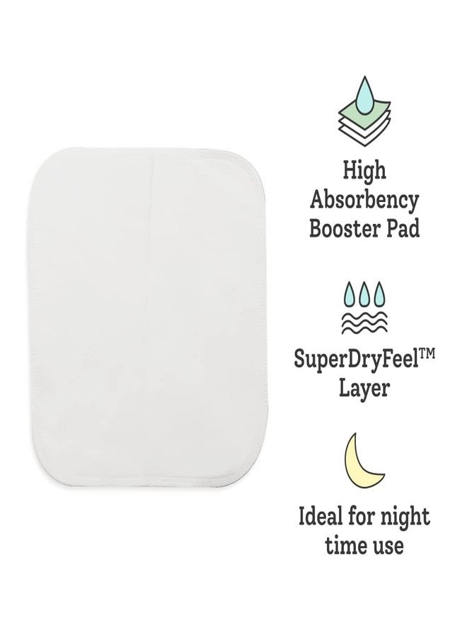 superbottoms Infant 1 Dry Feel Pad + 1 Extra Booster - Cloth Diaper Soaker/Insert For Freesize Uno Cloth Diaper - Image 4