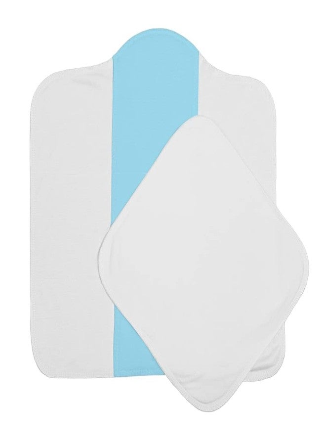 superbottoms Infant 1 Dry Feel Pad + 1 Extra Booster - Cloth Diaper Soaker/Insert For Freesize Uno Cloth Diaper - Image 1