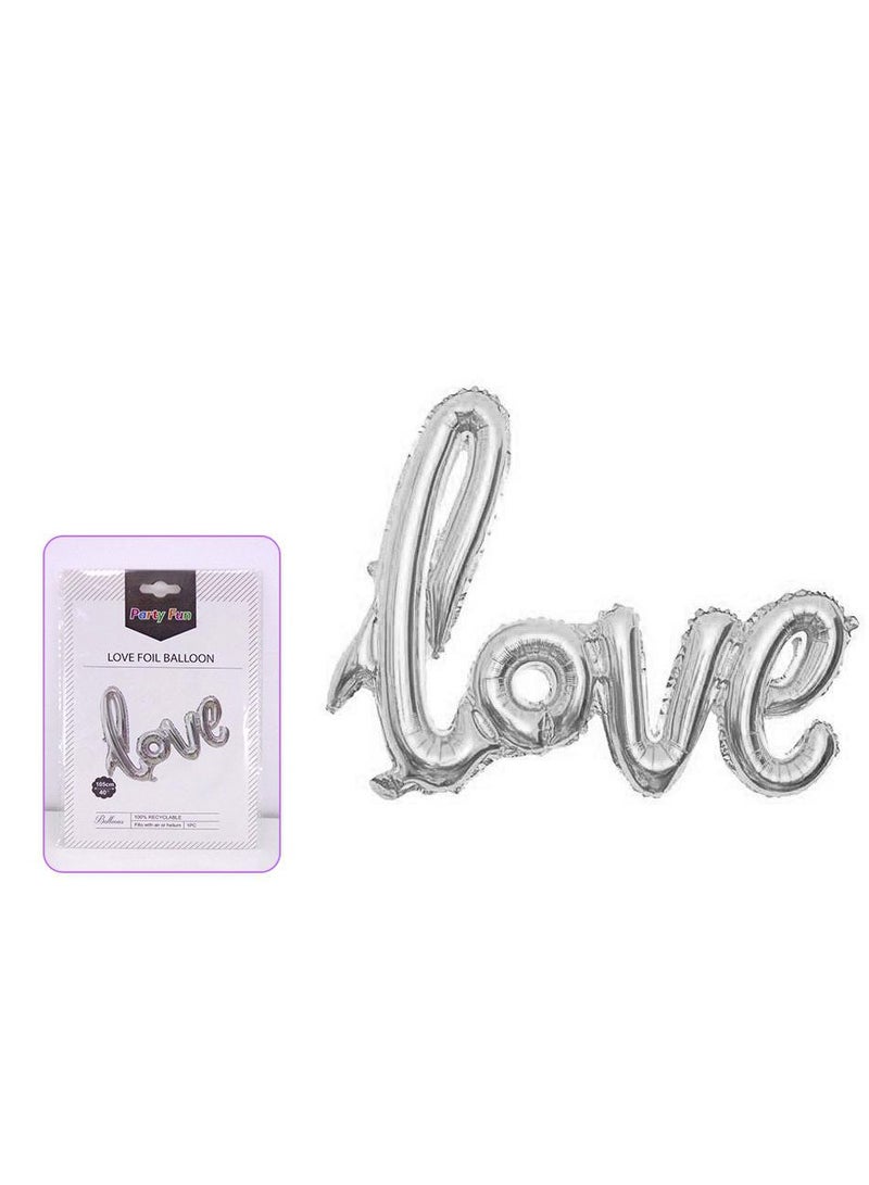 PARTY FUN Foil Valentine Balloon 36" - Image 3