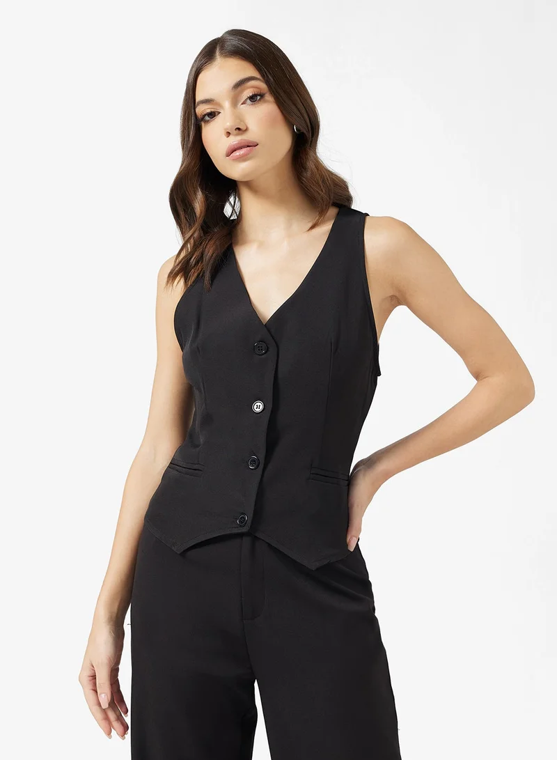 ELLA Sleeveless Vest Top