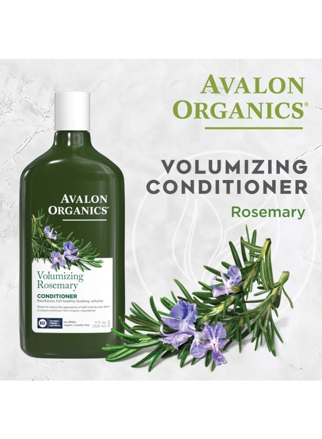 Avalon Organics Volumizing Rosemary Conditioner 325Ml - Image 4