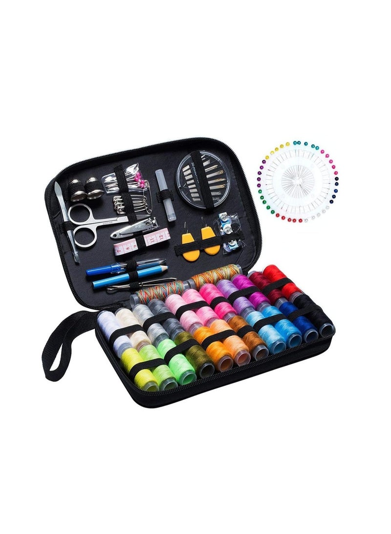 Dubkart DUBKART Sewing Kit 116Pcs DIY Premium Sewing Supplies Complete Mini Sew Kit Sewing Accessories - Image 2