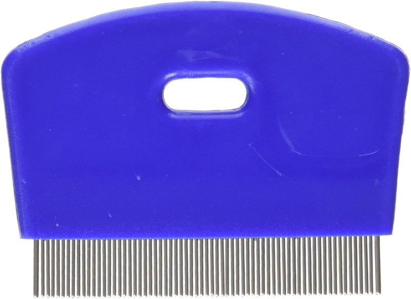 KVP Cat Flea Comb Stainless Steel Teeth with Plastic Handle - Image 2