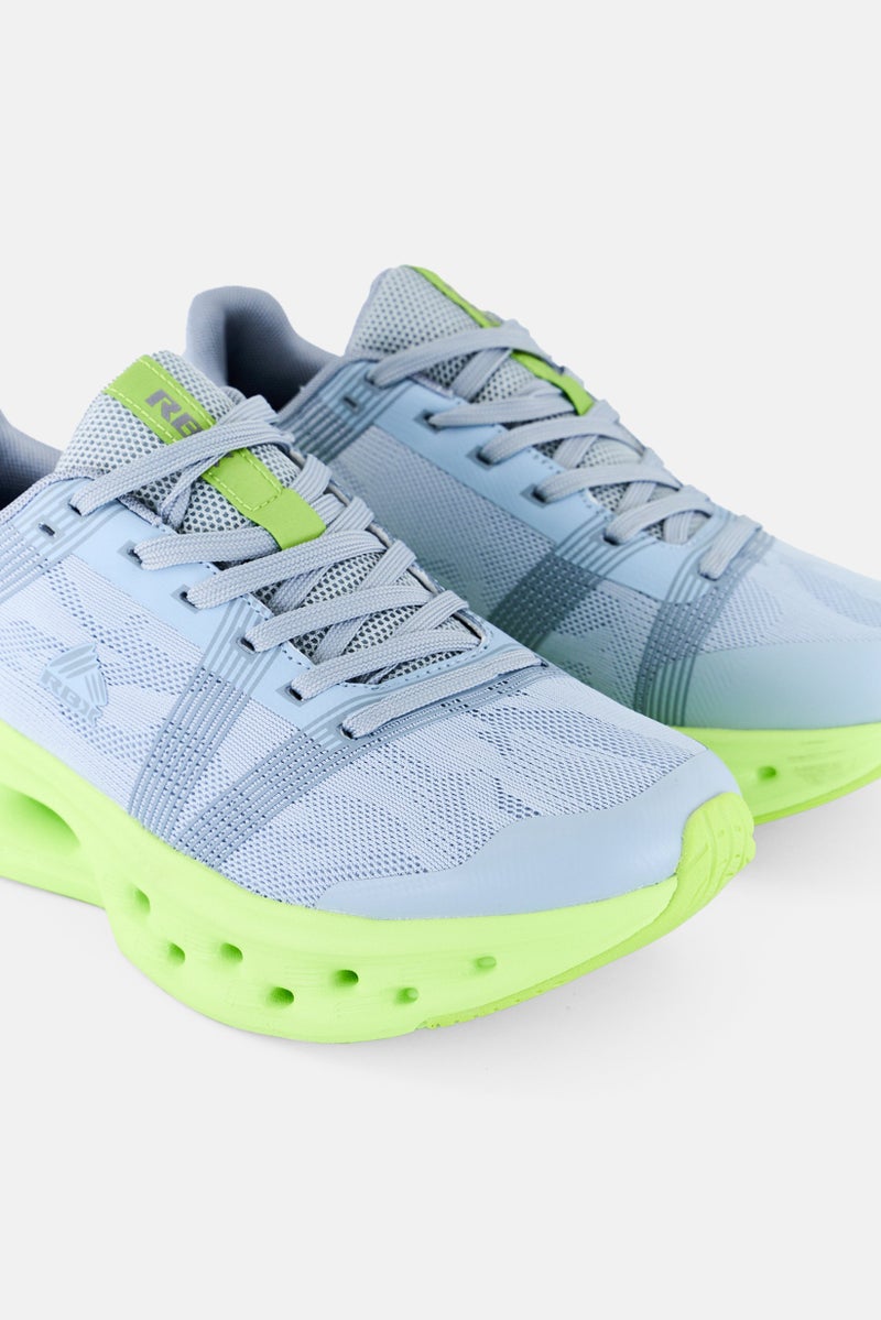 RBX Women Lace Up Training Shoes, Grey  - Image 3