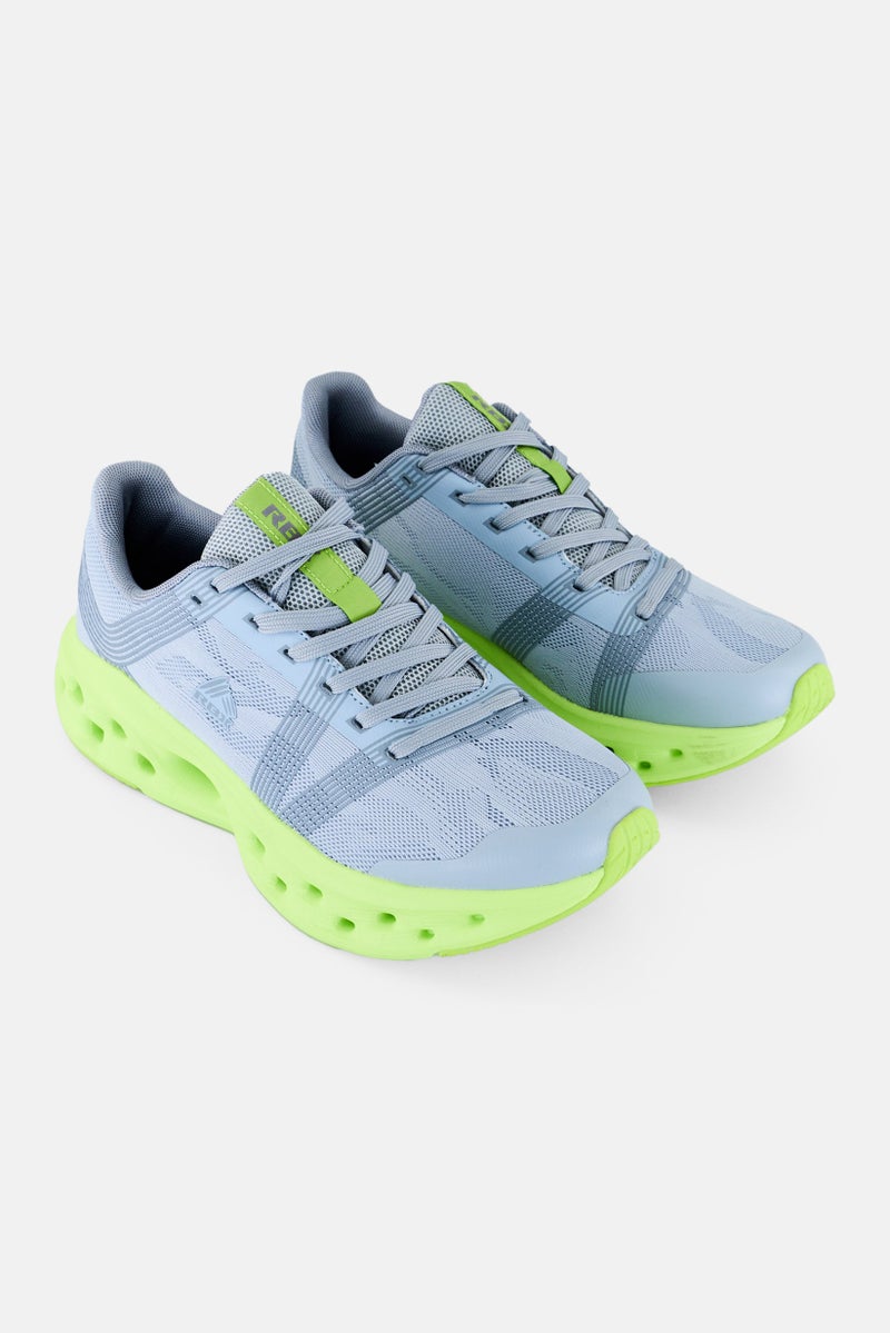 RBX Women Lace Up Training Shoes, Grey  - Image 1