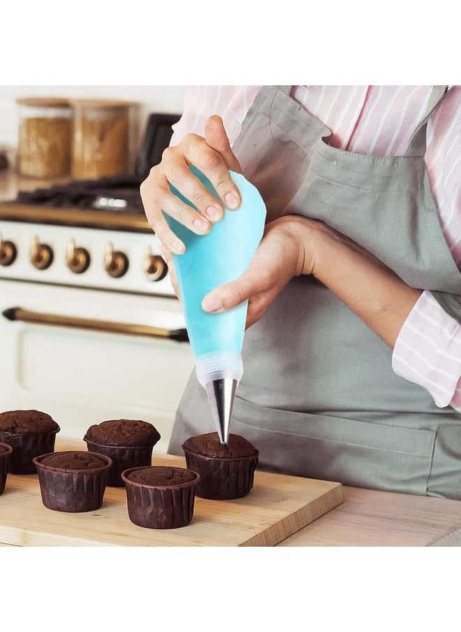 GOOTRADES 7 Pcsset Cake Decorating Tips (5 Writing Tube1 Coupler1 Silicone Pastry Bag)  - Image 5