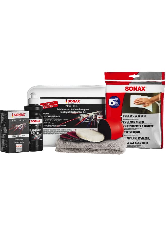 sonax PROFILINE Headlight Restoration Kit  Art. No.:405741