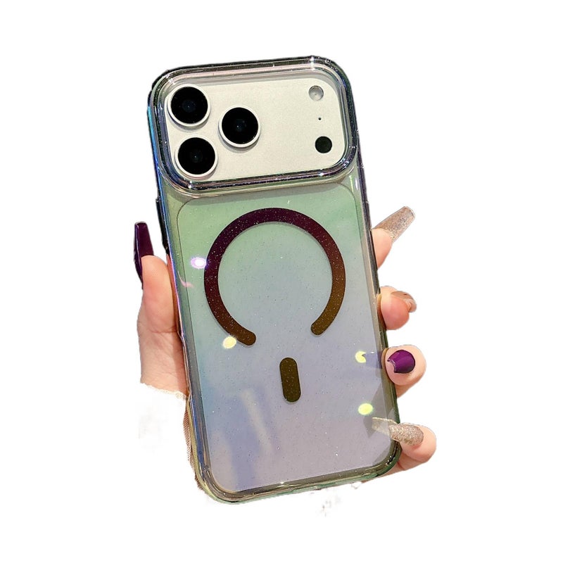 MagSafe Case | Drop Protection | Strong Magnetic | Shockproof Cover for iPhone 14 / 14 Plus / 14 Pro / 14 Pro Max | Orange TPU+PC - Image 4