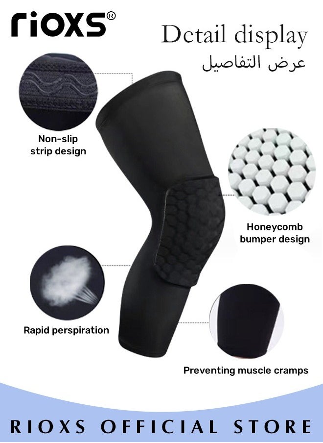 RIOXS - Sport Goalie Gloves And Knee Pads,Size 5 Goal Keeping Gloves For Kids,Boys Girls Football Goalkeeper Gloves,Breathable Soccer Goalie Gloves,Training Soccer Gloves With Strong Grip Palms To Give Powerful Protection - Image 1