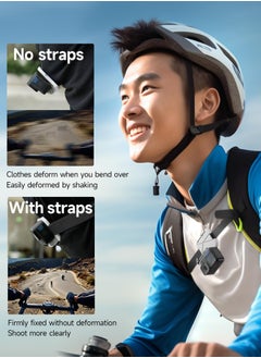Excefore Magnetic Chest Mount for GoPro, POV/Vlog Selfie Action Camera Mount, Chest Mount Harness Strap for GoPro 12 11 10 9 Series  - Image 3