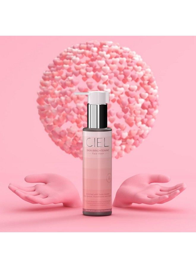 CIEL Brightening Face Wash For Refreshed Luminous Skin; With Vitamin C Glutathione For Glow;All Skin Types 100Ml - Image 3
