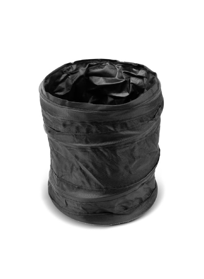 WAGAN Waterproof Easy Installation Travel Portable Car Trash Can Black 1.4 x 7.8 x 8.2 Inch 2121 - Image 1