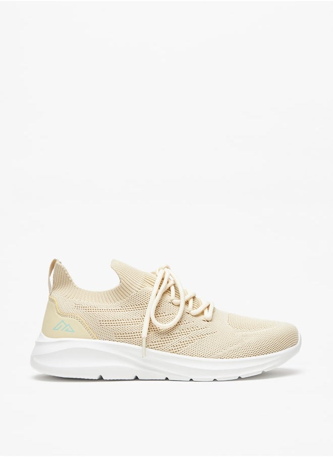 Oaklan by Shoexpress - Women's Textured Lace-Up Sports Shoes - Image 1