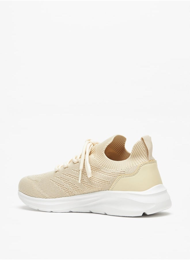 Oaklan by Shoexpress - Women's Textured Lace-Up Sports Shoes - Image 1
