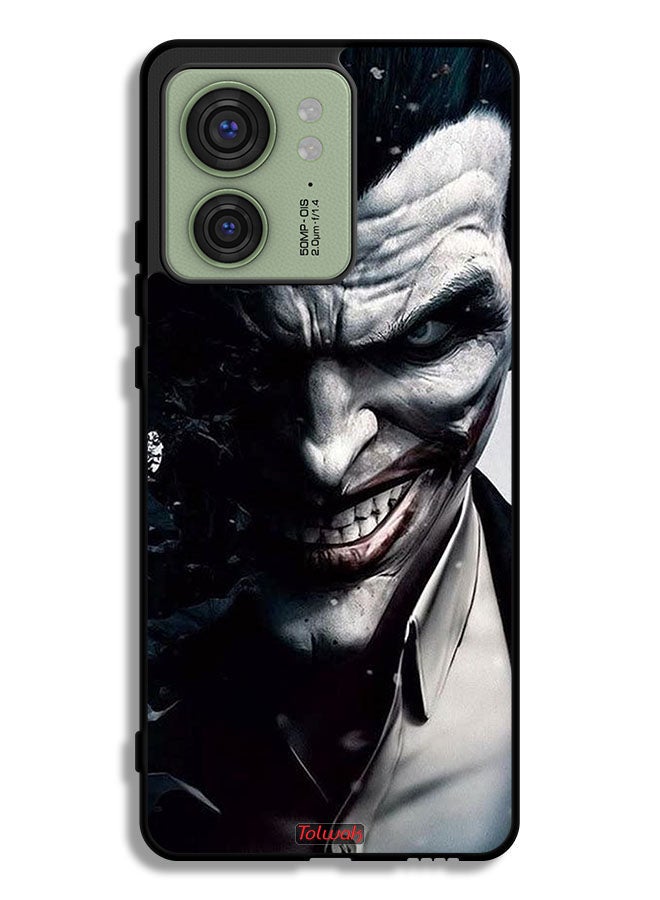 Tolwak Motorola Edge 40 Protective Case Cover Joker Half Face - Image 1