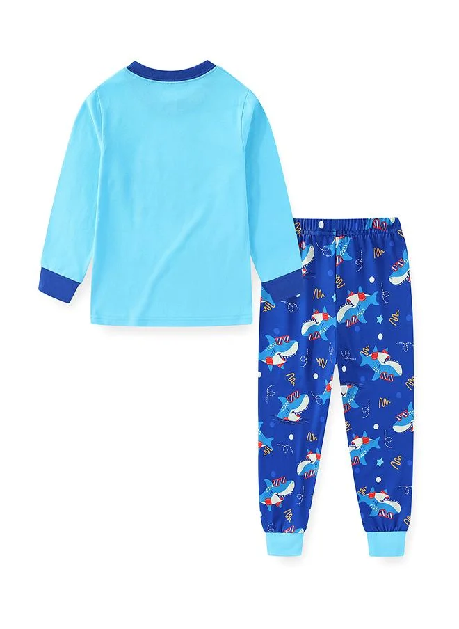 بيبي كلو Deep Sea Shark Glow-in-the-Dark PJs for Boys