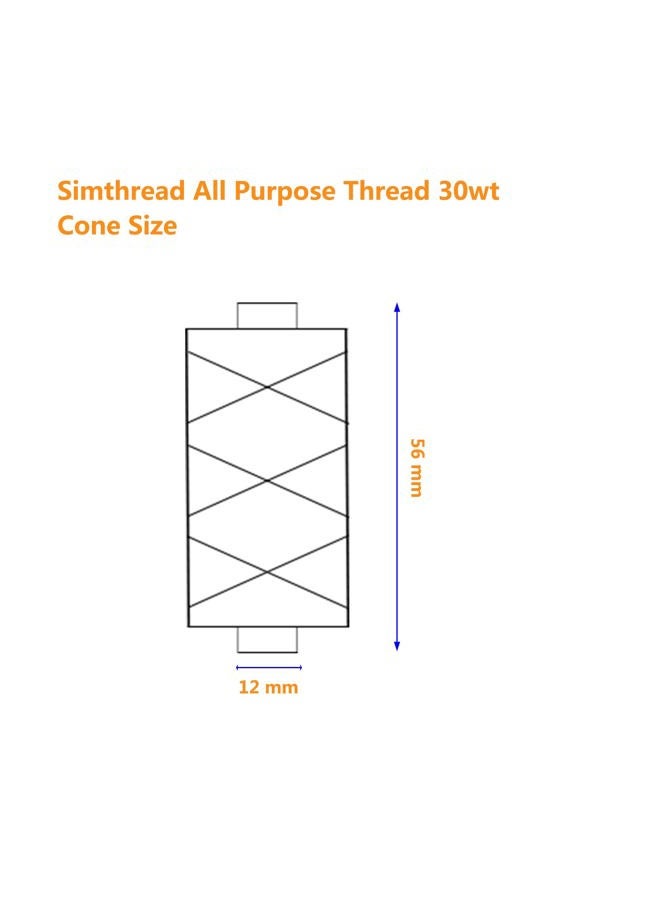 simthread All Purpose Thread Polyeste 400Y - Image 2
