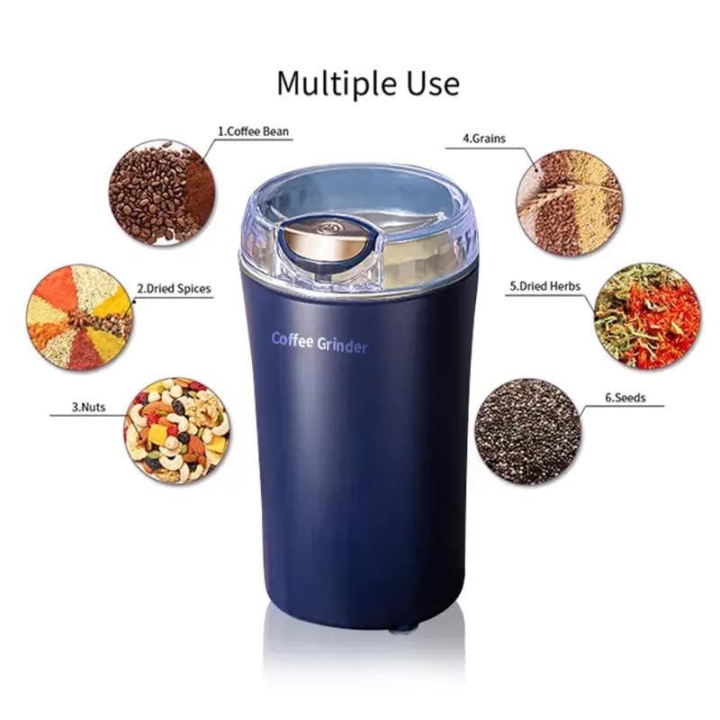 APURK Coffee Spice Grinder and Chopper Crusher for HomeDetachable Cup diswash Free Blade Cup Made with stianlees SteelPack of 1 Multicolor - Image 4