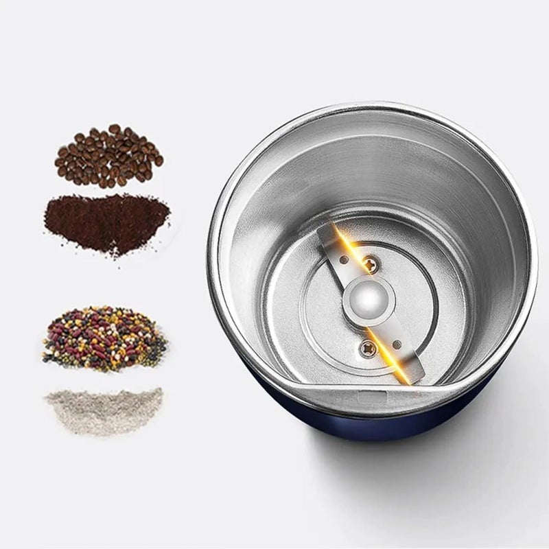 APURK Coffee Spice Grinder and Chopper Crusher for HomeDetachable Cup diswash Free Blade Cup Made with stianlees SteelPack of 1 Multicolor - Image 3