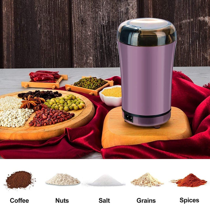 APURK Coffee Spice Grinder and Chopper Crusher for HomeDetachable Cup diswash Free Blade Cup Made with stianlees SteelPack of 1 Multicolor - Image 5
