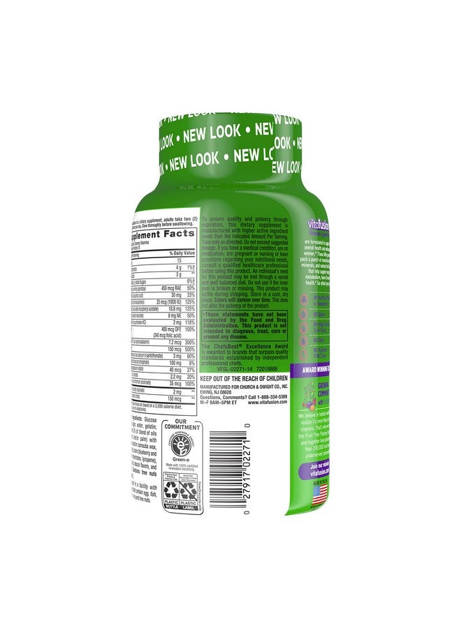 Vitafusion Women's Daily Natural Berry Multi-Vitamin, 150ct - Image 4