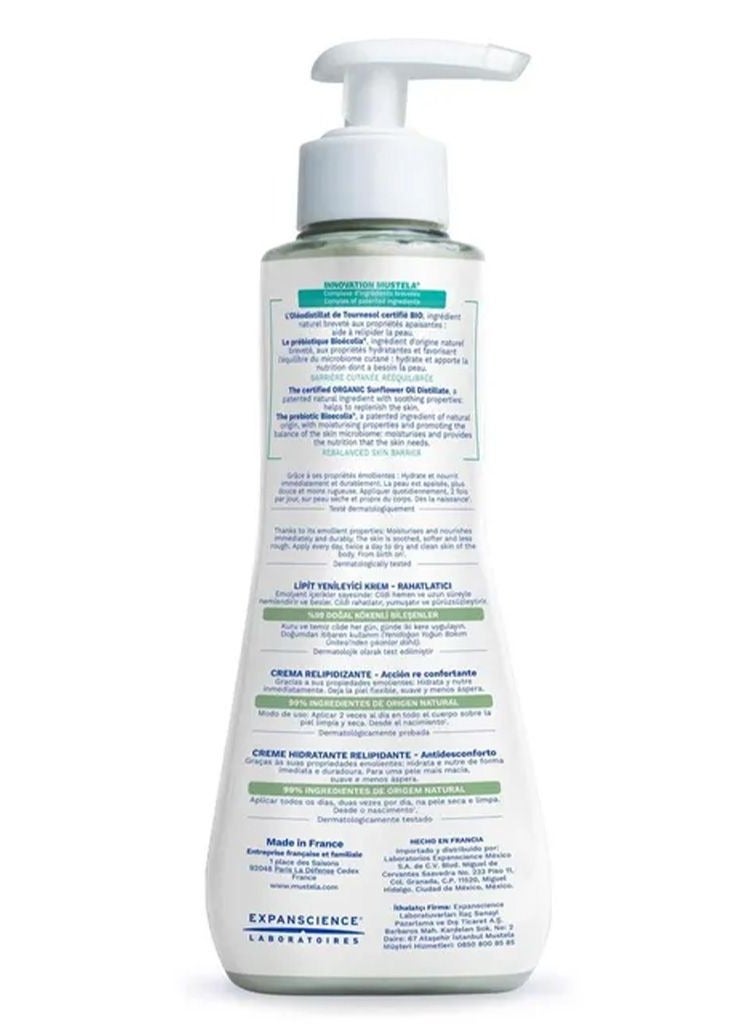 Mustela Stelatopia + Lipid Replenishing Baby Cream For Extremely Dry Skin 300ml - Image 2