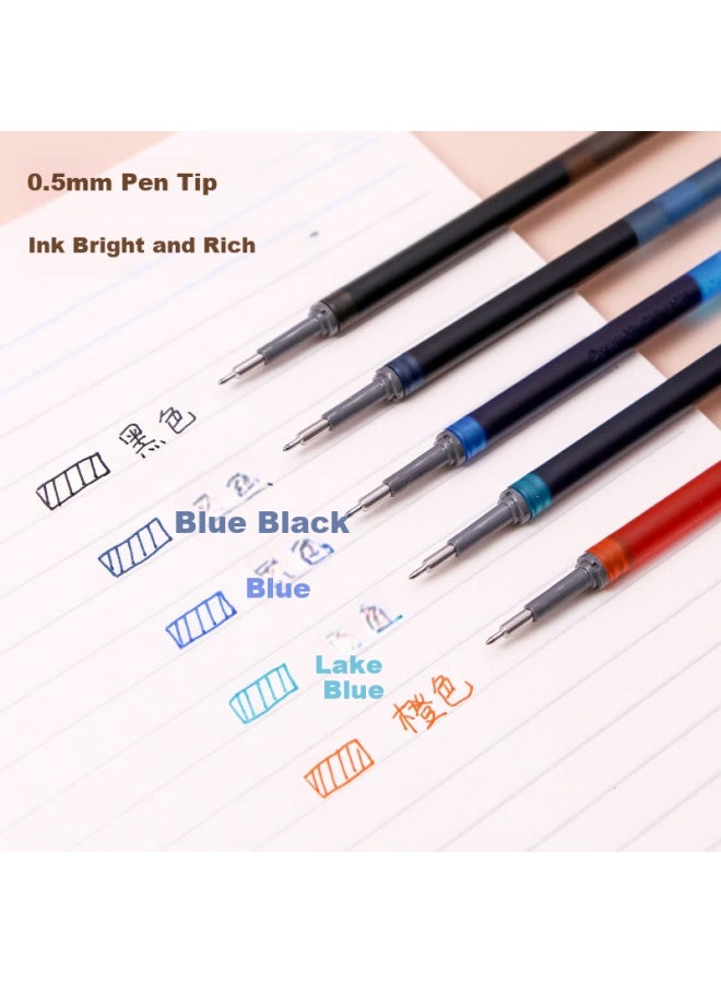 Pentel 0.5Mm Quick-Drying Gel Pen Refills (For Bln75Tl) Xlrn5Tl Blue Black 10-Pack - Image 2