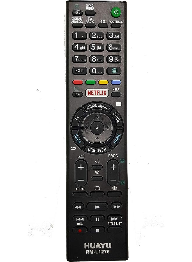 جهاز تحكم عن بُعد شائع لتلفزيون LCD/LED، RM-L1275