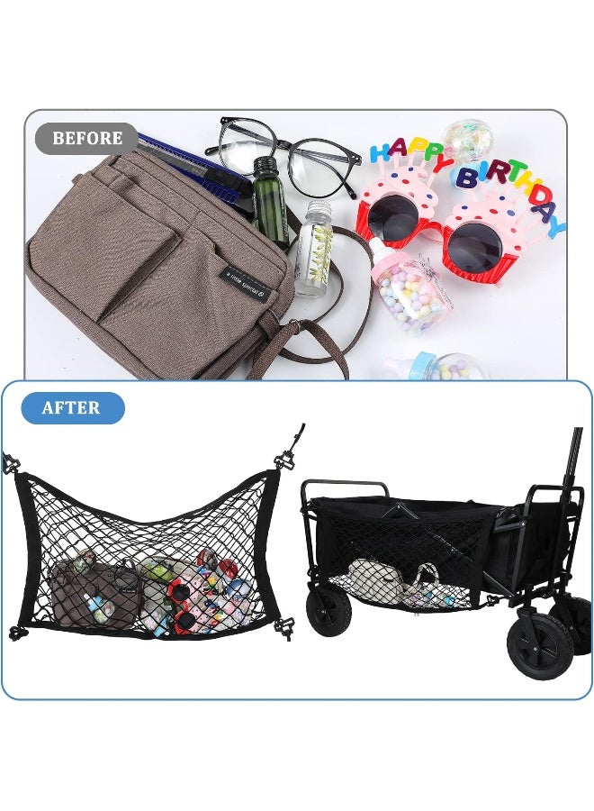 Woanger 2 Pcs Wagon Cargo Net for Stroller - Image 4