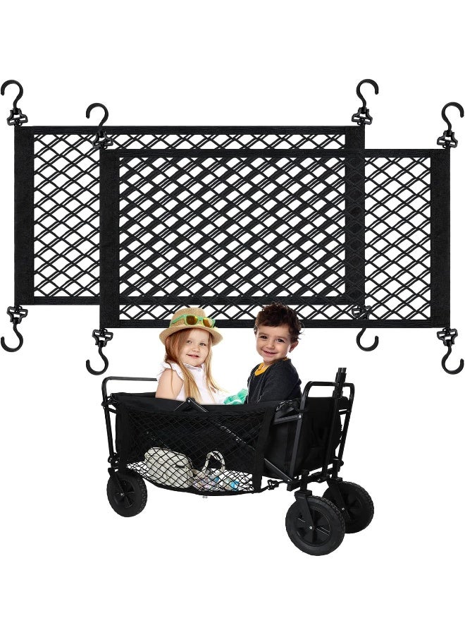Woanger 2 Pcs Wagon Cargo Net for Stroller - Image 1