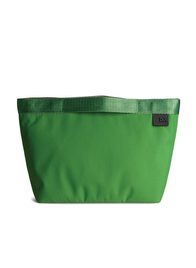 DailyObjects Large Pivot Carry All Pouch for Men and Women |Multi Storage Slip Pockets |Lightweight|Water Repellent|Portable| Recycled Nylon Zippered| Concealed Handles| For Daily Use/Travel (Green) - Image 1