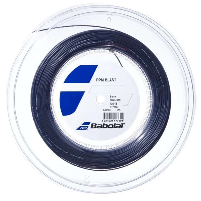 بابولات Babolat TENNIS RPM BLAST 100M STRINGS,242101-105