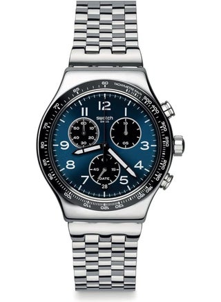 Swatch Watch for Men, Quartz Movement, Analog Display, Silver Stainless Steel Strap-YVS423GC - pzsku/Z0E1B5A0A7477AE282417Z/45/1742485722/f28866cc-f511-4526-91a1-bb8a78ed3ba7
