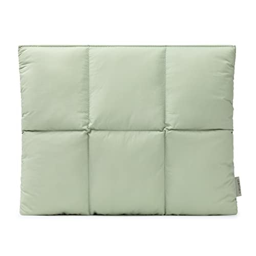Comfyable حافظة لابتوب مريحة ومبطنة 13 بوصة 14 بوصة، حقيبة حمل لابتوب مبطنة، غلاف وسادة متوافق مع ماك بوك إير M4 2025 M3 M2 M1، ماك بوك برو M5 M4 برو/ماكس، حكيم - Image 1