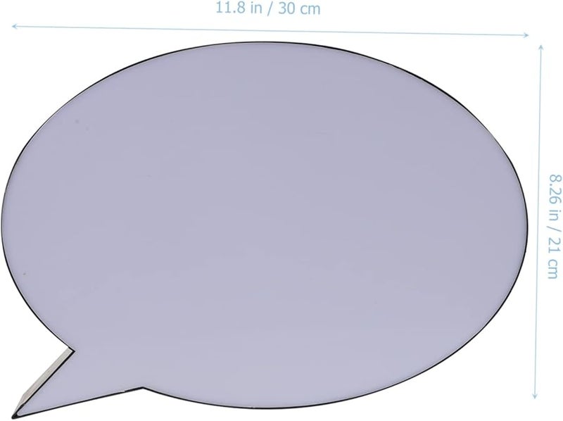 Angoily 40W LED Light Up Dry Erase Board Cloud Shaped Message Board Customizable Sign - Image 5