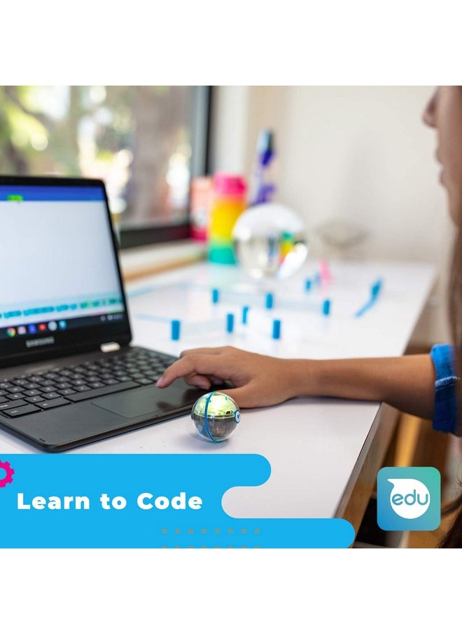 Sphero - Mini Activity Kit - App-Enabled Coding Robot - 55 Piece Construction Set & Activity Cards - Stem Educational Toy For Kids - Bluetooth Connectivity - Interactive & Fun Learning For Ages 8+ - Image 1
