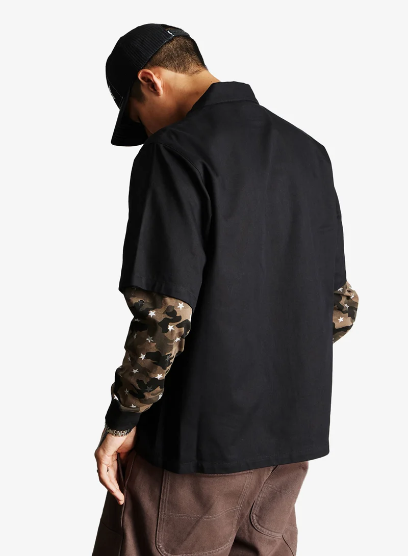 Huf Shadows LS Work Shirt