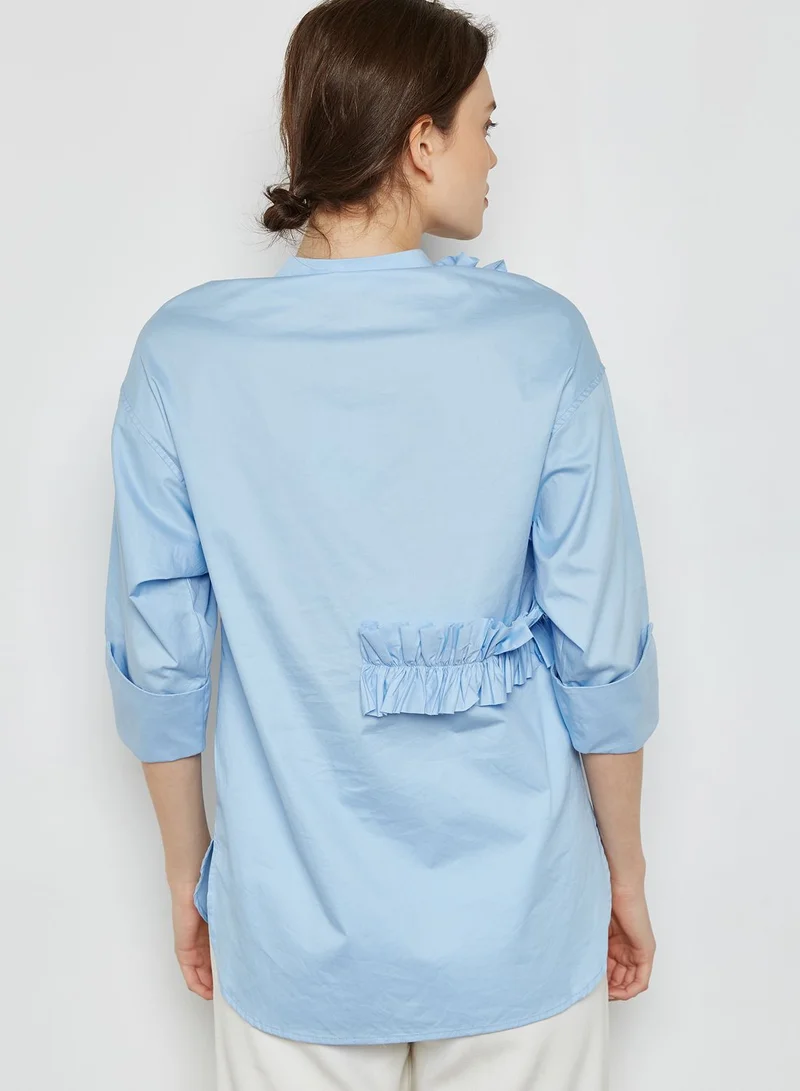 ELLA Ruffle Detail Shirt