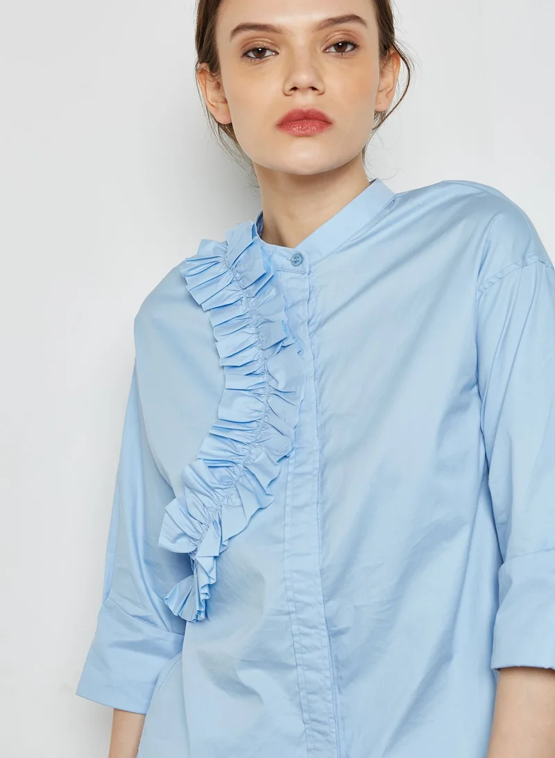 ELLA Ruffle Detail Shirt