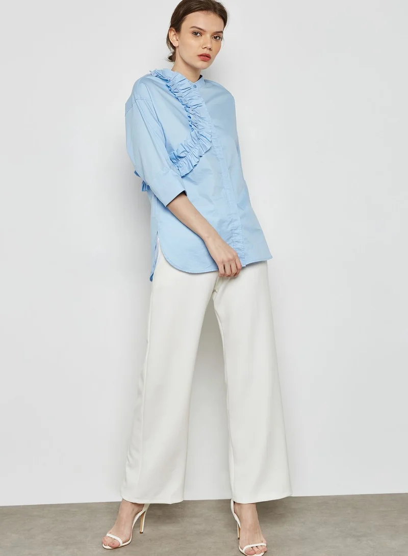 ELLA Ruffle Detail Shirt