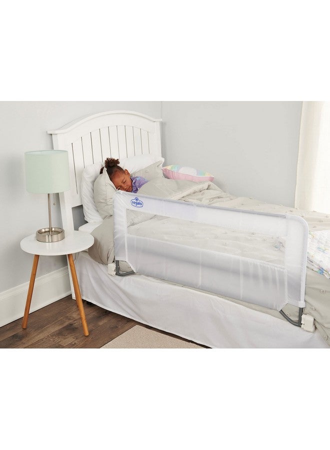 Regalo Swing Down Bed Rail Guard With Reinforced Anchor Safety System - Image 3