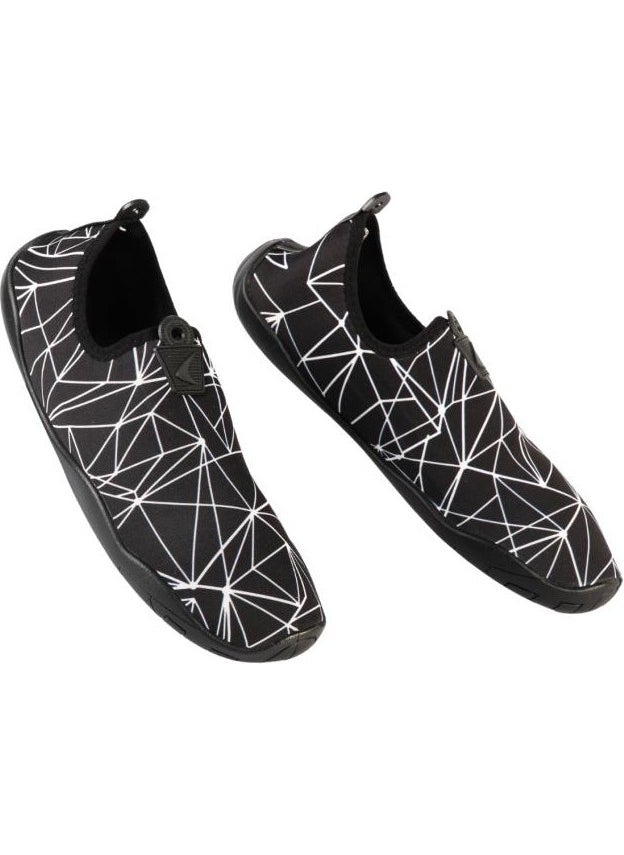 Lord Mountain - Prism Black White Sea Shoes, Beach Shoes, Pool Shoes, Flexible Design - Image 1