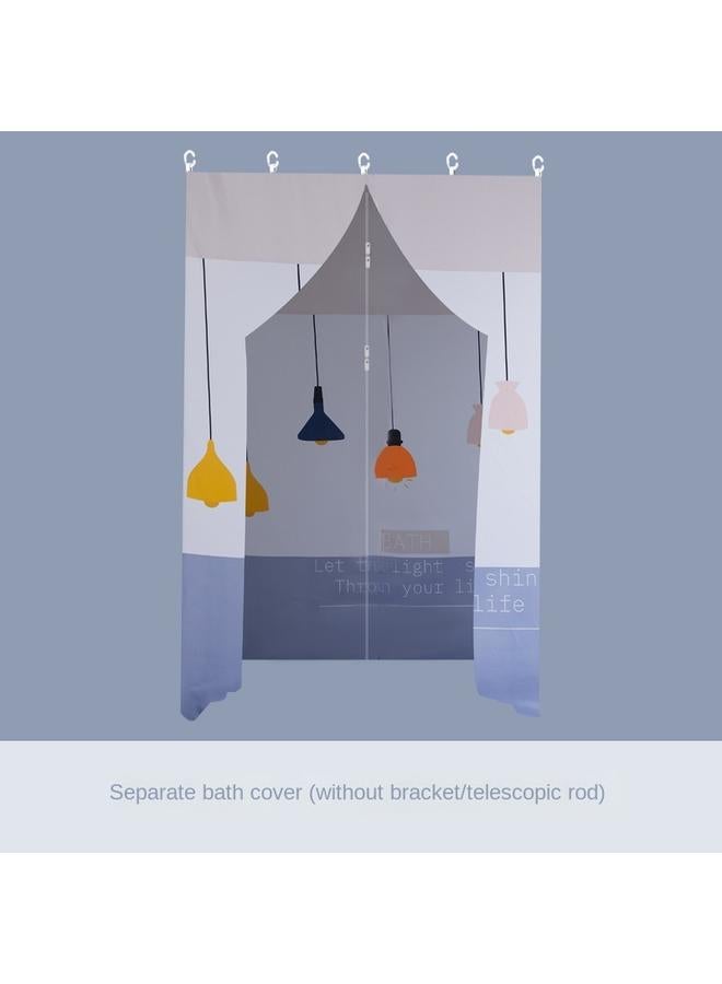 Bluejw Bathing Bath Cover Winter Household Shower Curtain Rectangular Warm Tent With Frame Rural Bathroom Baby Bath Account Artifact - Image 1