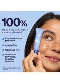 Curology Curology Hydro+ Eye Gel, Hydrating Under Eye Cream with Hyaluronic Acid and Caffeine, 0.5 fl oz  - Image 2