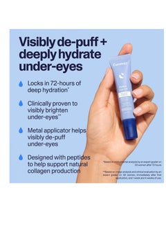 Curology Curology Hydro+ Eye Gel, Hydrating Under Eye Cream with Hyaluronic Acid and Caffeine, 0.5 fl oz  - Image 5