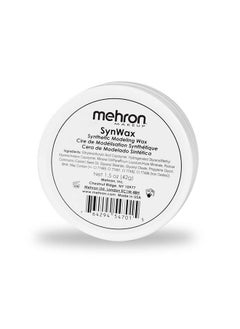mehron Makeup SynWax | Firm Modeling Wax for Special FX | Scar Wax SFX Makeup For Fake Scars, Fake Wounds, & Halloween Effects 1.5 oz (42 g)  - Image 1