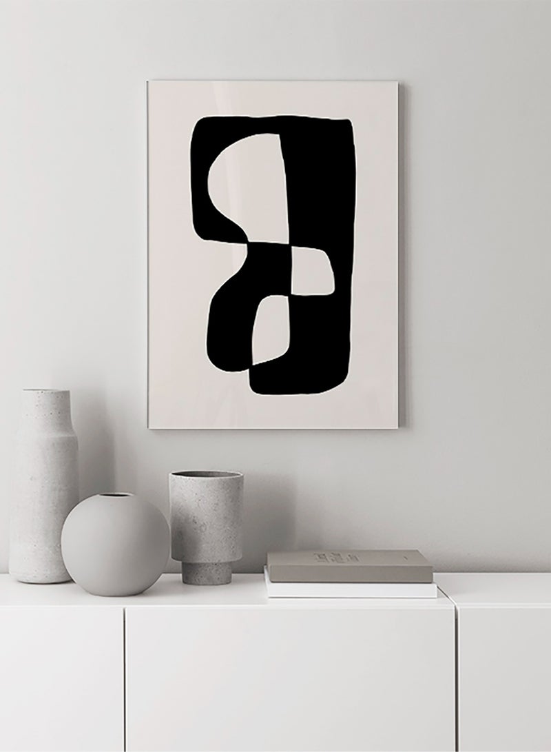 ديكوريور تابلوه فني مودرن 30x40cm  بارز 30 مم - طباعة ديجيتال عالية الجودة - طبقة UV لحماية الألوان - سهل التركيب بلاصق ذاتي - ديكور أنيق للمنازل والمكاتب والهدايا - Image 1