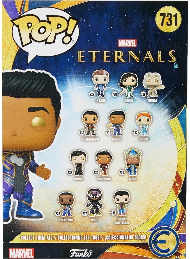 Funko فنكو بوب! مارفل: إترنالز - كينغو - مارفل كوميكس - تمثال فينيل قابل للجمع - فكرة هدية - منتجات رسمية - ألعاب للأطفال والكبار - عشاق القصص المصورة - تمثال لجمع المعروضات - Image 3