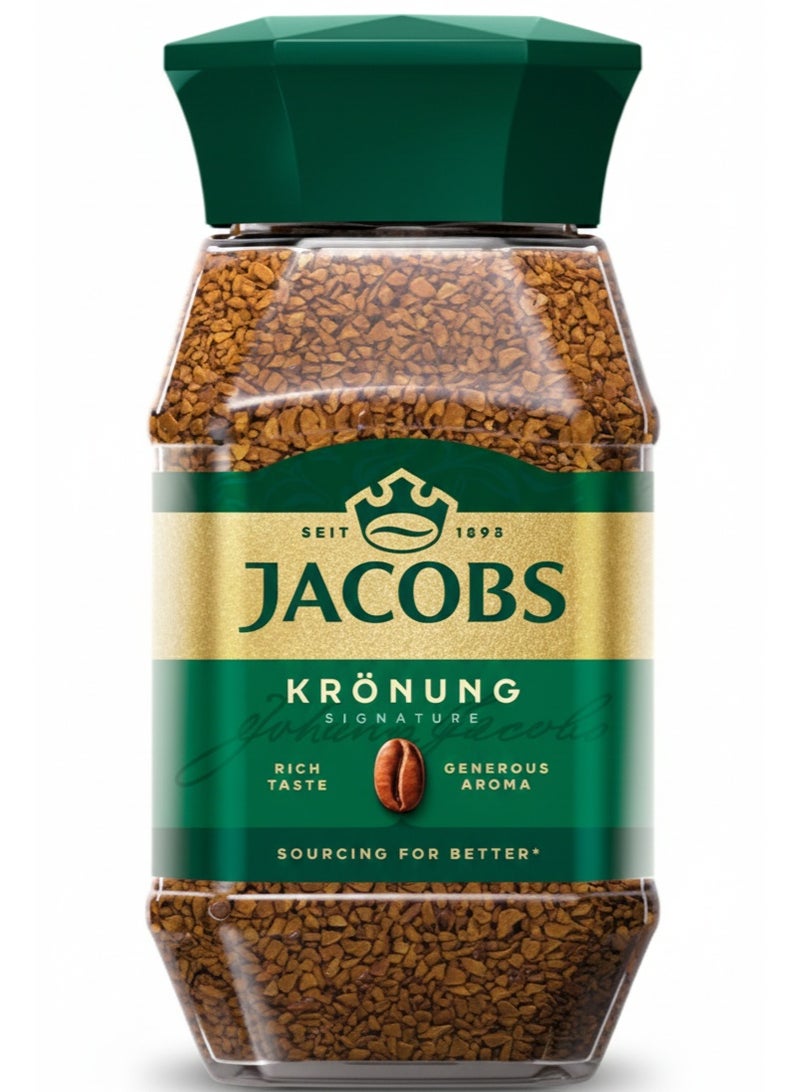 Jacobs Kronung Instant Coffee Jar 100g
